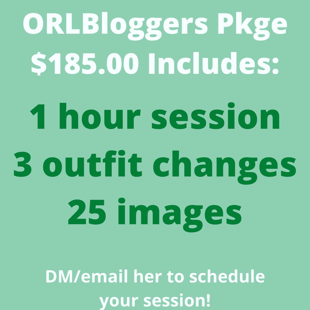 Exclusively for #OrlandoBloggers thanks to Andrea!! Find her on IG to book your session! #ORLBloggers