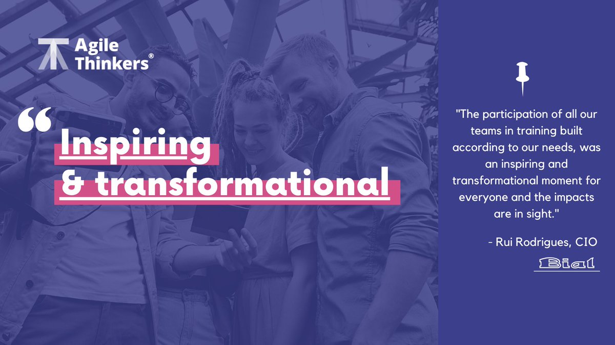 agile_thinkers's tweet image. Thank you so much for this feedback, Rui. What a pleasure!  🌟🌟🌟🌟🌟

#theagilethinkers #theagilethinkersacademy