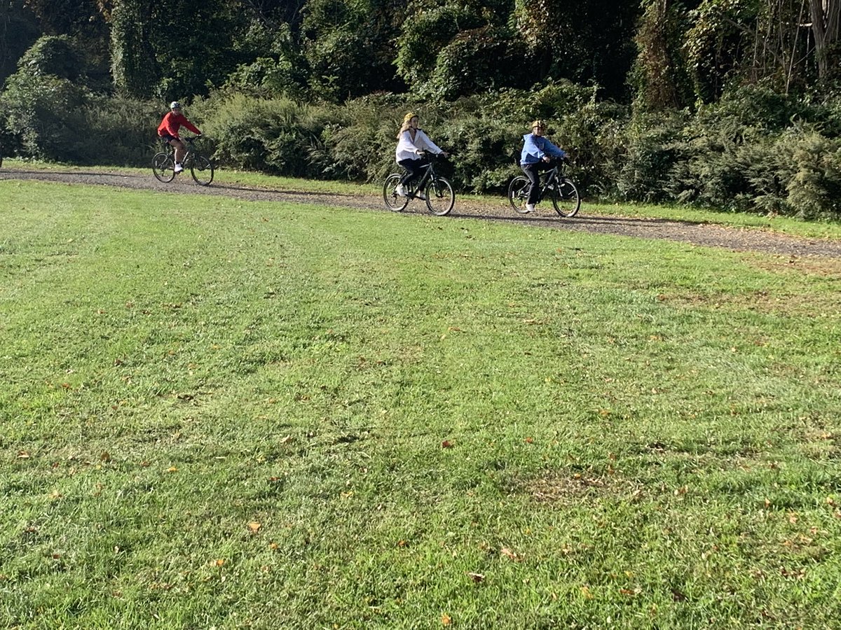 Fun morning on the bikes with North PE! 🚲