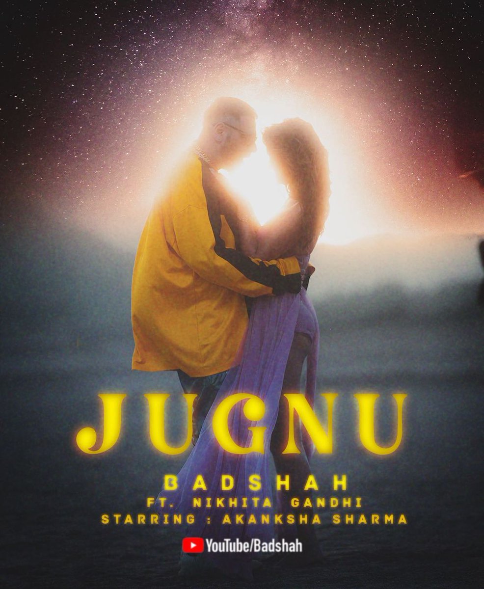 First look is here

#jugnu coming soon 🤩

@Its_Badshah ft. @NikhitaGandhi #akanshasharmaa

Pyaar ho jaega,galat wala

#badshah #nikhitagandhi #newsong #romantic #comingsoon #tpodoak #badsquad #badboyshah #badboybadgirl