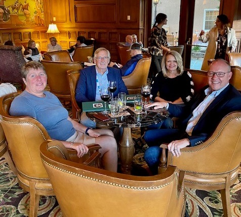 bwsoftware's tweet photo. Our Team had the opportunity to spend time with Tom Cross, Publisher of Santa Fe New Mexican at the Colorado Springs Senior Leadership Conference. We loving seeing and spending time with our customers! From left to right-Laura Walgren, Tom Cross, Michelle Ackerman and Jeff Jones. https://t.co/zfOp0s12d7