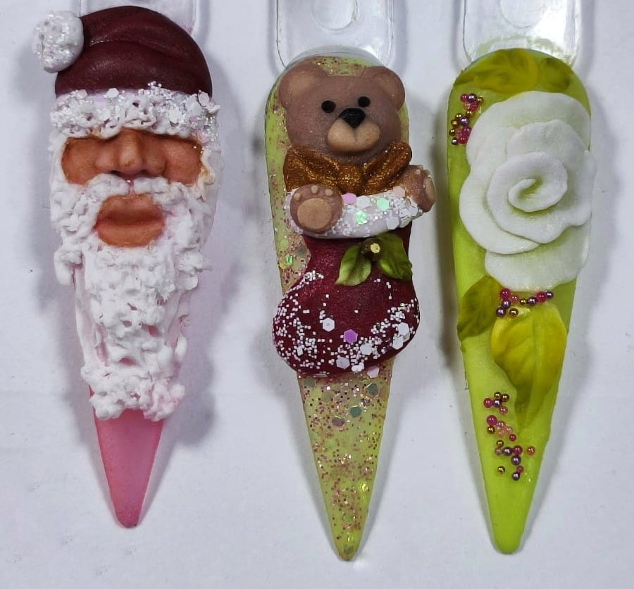 JessSnails's tweet photo. #3D_navideño. #jv_nailsstudio. Máster Ecuador. Quito - Carapung. https://t.co/FQgqOgrg48