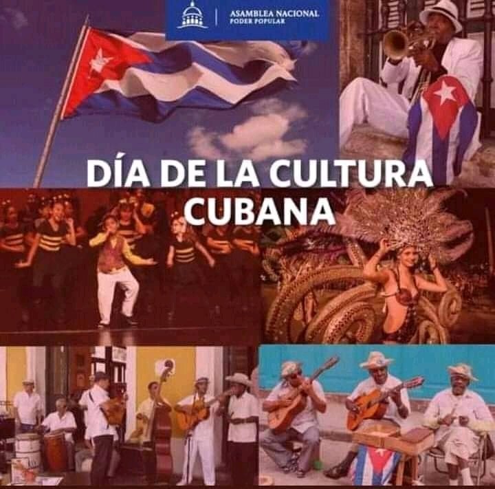 La cultura cubana representa todo el camino por la idependencia y la reafirmación de nuestra identidad y nacionalidad. 
#CubaEsCultura #TenemosMemoria 
<a href="/BtjHolguin/">BTJ Holguín</a> <a href="/juventudhol/">juventudhol</a>
