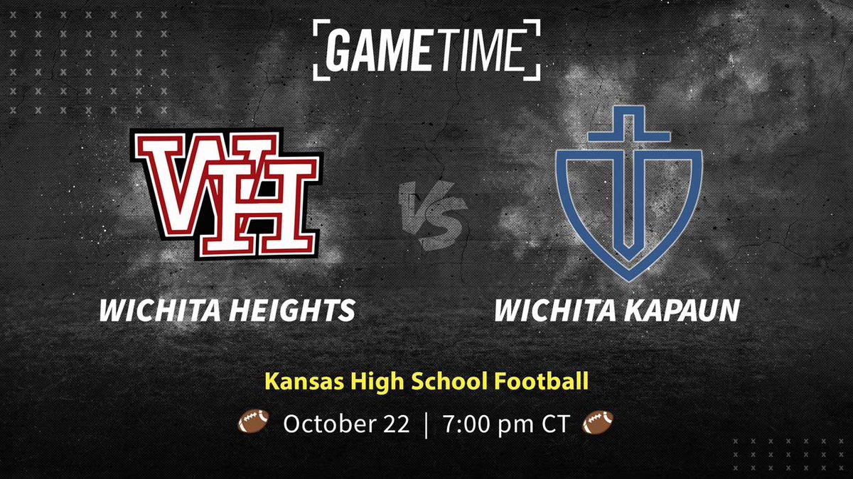 An exciting matchup in store as City League #2 <a href="/kmcathletics/">KMC Athletics</a> faces off against #3 <a href="/WHtsFootball/">HEIGHTS FOOTBALL</a> Friday night on GameTime. How to watch:

📺 YurView KS (Cox Ch. 22)

📱 Live Stream (buy/rent/subscribe): bit.ly/2WtHvex