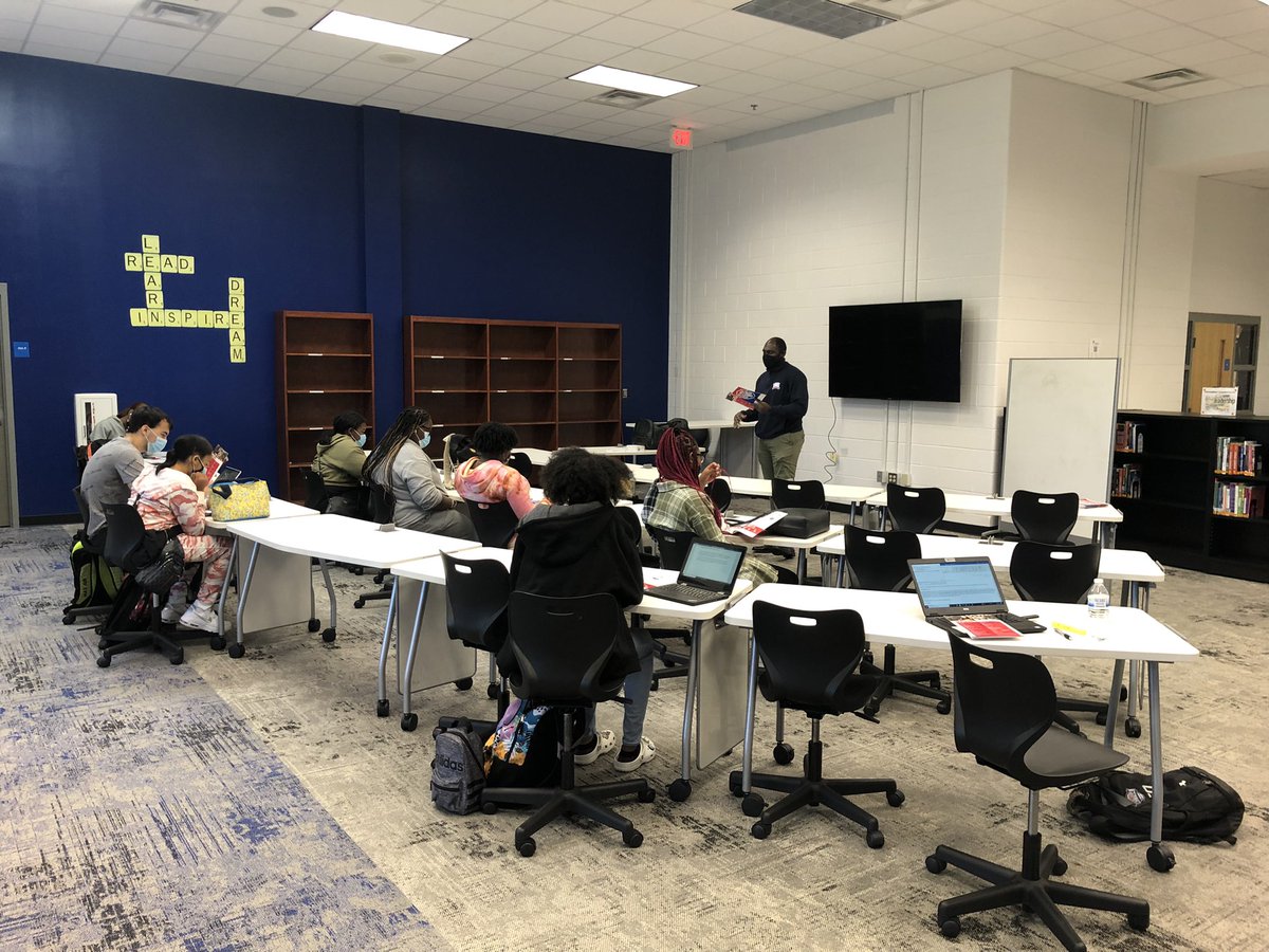 Thank You <a href="/UnivWestGa/">UWG</a> for stopping by today and speaking with our scholars 🐺