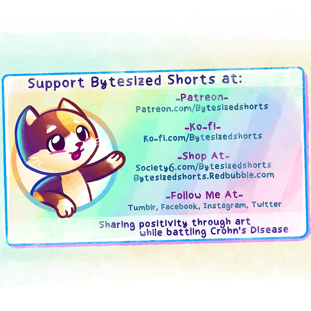 ByteSizedShorts's tweet image. Any support is greatly appreciated, whether it’s from a simple like or more :)

With that said, I hope you all have a good one!

#ArtistOnTwitter #ChronicIllness #Cute