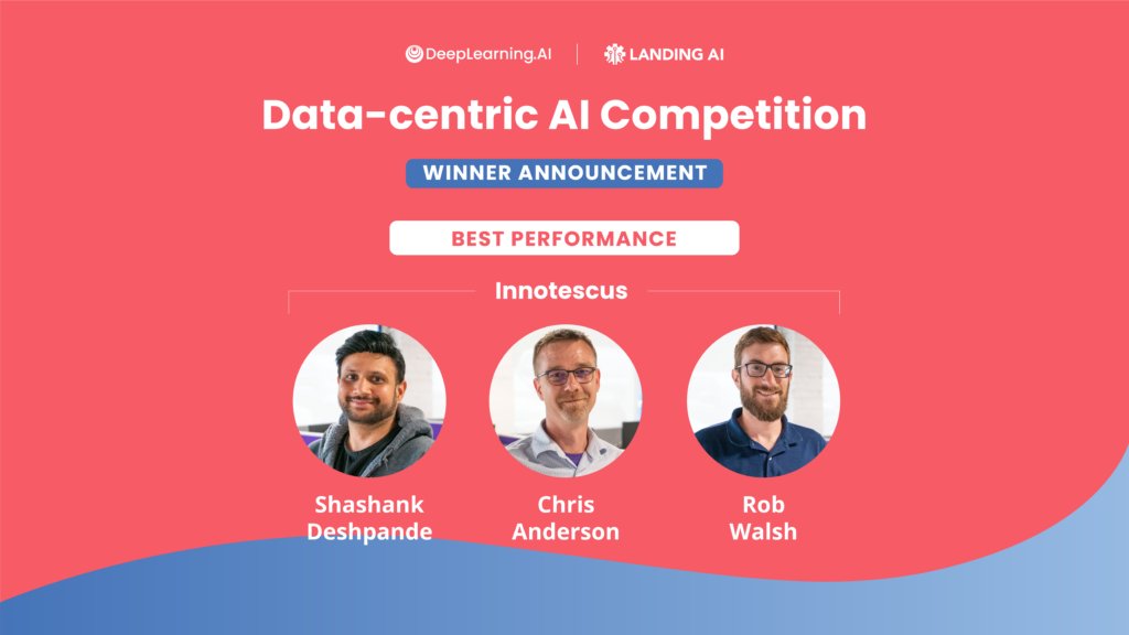 innotescus's tweet photo. Learn the strategies we used to win Andrew Ng's first Data-Centric AI competition. https://t.co/GWKDJ5l3JP #wemakeknown #datacentricAI #deeplearning #computervision #machinelearning #ai https://t.co/UGIEWo8Ehy