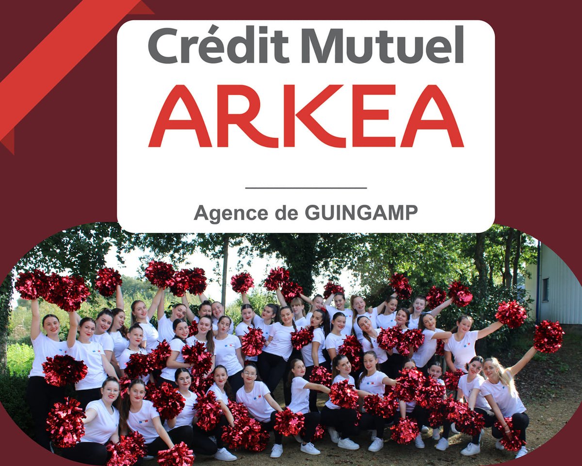 La caisse du CMB de Guingamp, mécène et soutien du Grâces Twirling Club pour le championnat d'Europe en Croatie, du 21 au 24 octobre 2021 🇨🇵. Allez les filles !!!