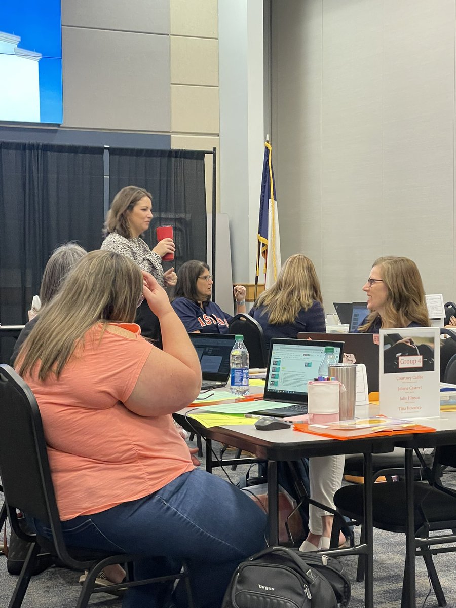 Conversations going on are so good that IC Steering Committee members would rather continue their conversations than take a break!  #KatyIsd #SecCI