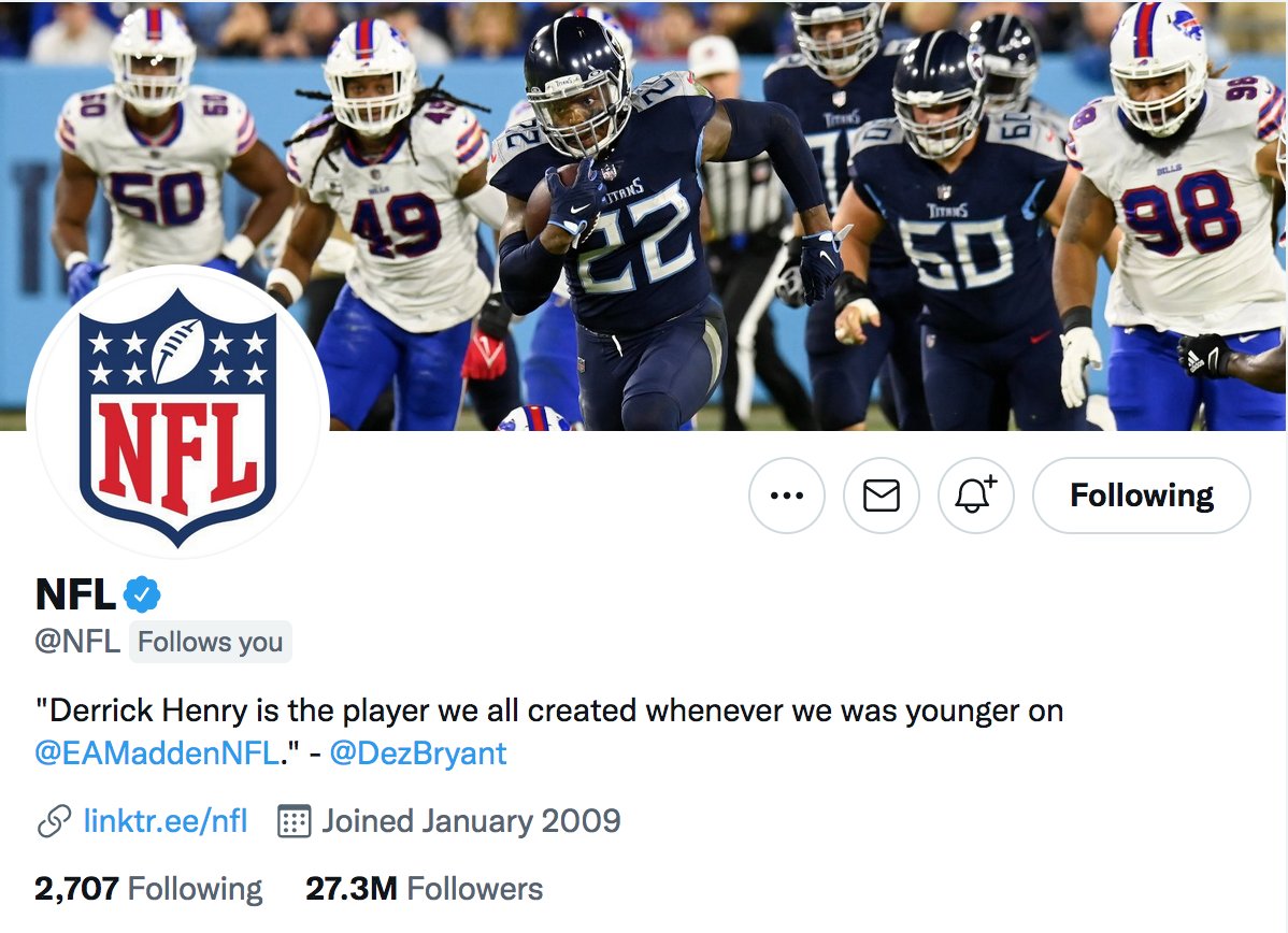 The <a href="/NFL/">NFL</a> knows. 👑