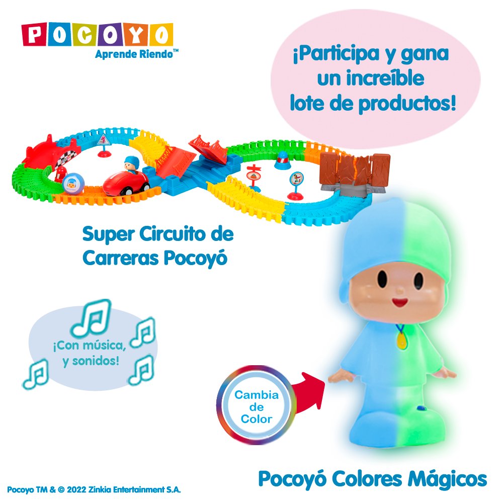 Pocoyo Juguete Pocoyo Coche De Carreras Toysrus Pista Circuito De