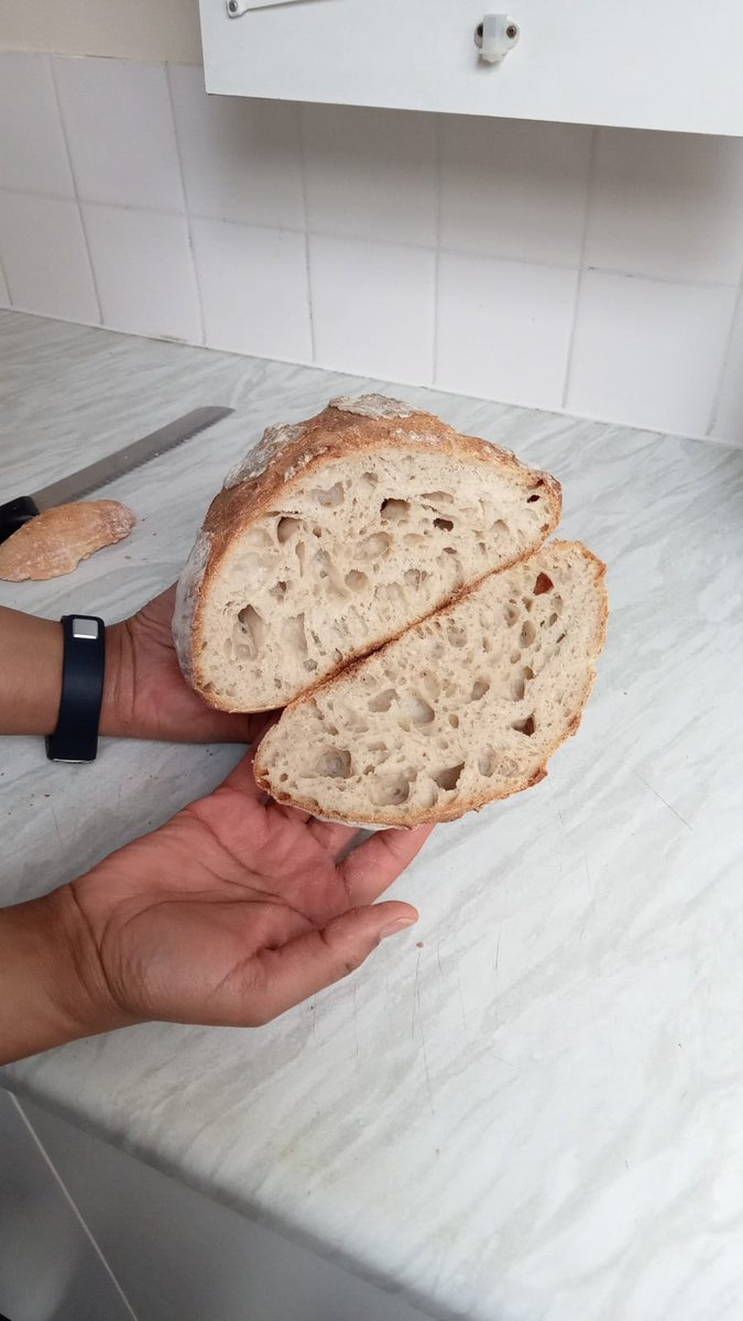sourdough from bearwood community's  bakery. we getting there