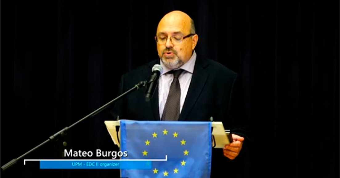 ASSETS_Plus's tweet photo. #EuropeanDefenceChallenge II edition launch starts! 
Our partners Liga Baltina from @FondazBrodolini and Mateo Burgos from @La_UPM open the session
👉https://t.co/CTEJnBApWG
@EUErasmusPlus @defis_eu #Pact4Skills 
@PolitechnikaRz @Unipisa @FondazBrodolini https://t.co/yxhqXCdtyr