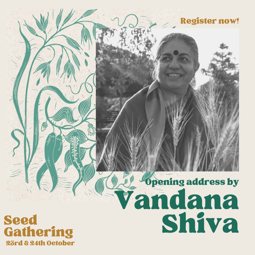 Hi peeps! A reminder to get your tickets before Friday. We've just done a test run with some of our amazing speakers! It's gonna be epic! Will you join us? ow.ly/1aGy50GuzdJ
@ScotlandSeedSov <a href="/GaiaFoundation/">The Gaia Foundation</a> #seedsovereignty #afoodrevolutionstartswithseed #foodsovereignty