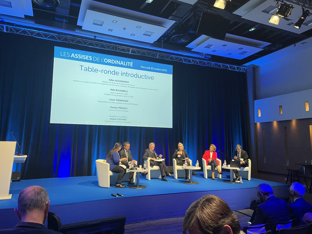 PhilippeAyral's tweet photo. La profession d’avocat s’empare de la question de la qualité de la justice et des prestations juridiques. Le @Barreau_des_PO est present aux
Assises de l’ordinalité organisées par la @Conf_Batonniers https://t.co/6HuPwi7V4b