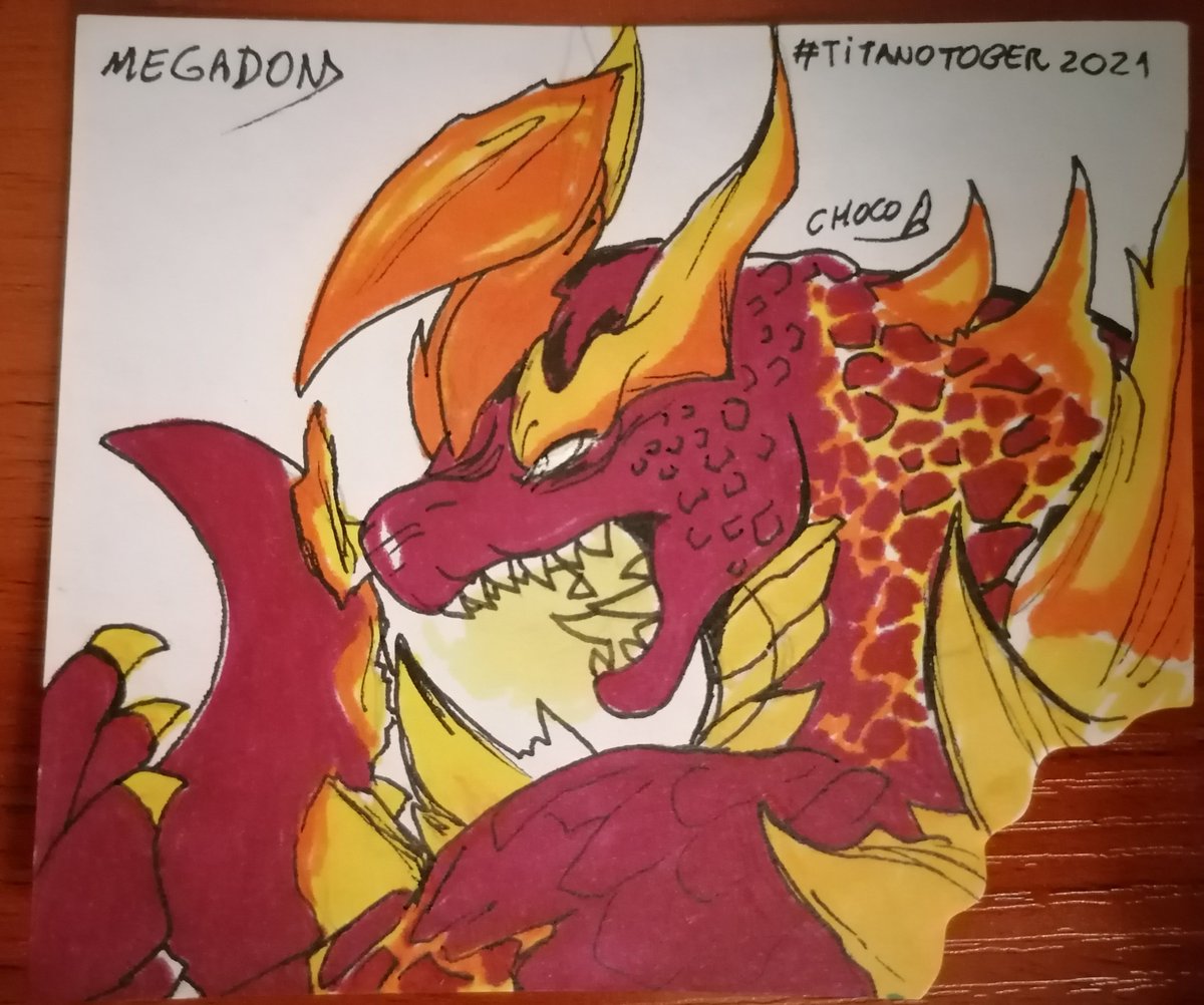 Choco_b00's tweet photo. @13amgames
Day 20 #titanotober2021 #Megadon #DawnOfTheMonsters https://t.co/unXTrirwqw
