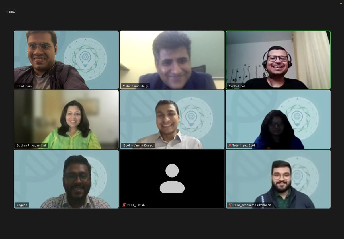 India_BLoT's tweet photo. We just concluded our amazing event in #scicomm . Thank you so much to the speakers @mkjolly15 , @Avishek_Pal and @Subhrapr for sharing their insights with the community! 
Stay tuned for more exciting events and workshops. https://t.co/q8S1ZxMpWi