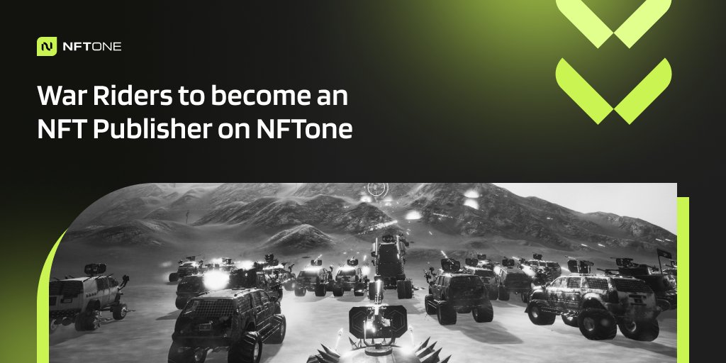 🚀🚀Welcome War Riders <a href="/warriders/">War Riders</a> on board of NFTone.games!

The first MMO game of earning #cryptocurrency and blowing up cars War Riders will publish their exclusive in-game art and videos as NFTs on the #NFT marketplace NFTone.

Can't wait for their first mints! 👏👏