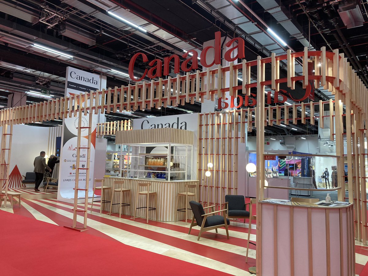 CdnPublishers's tweet photo. Scenes from the @Book_Fair, including the Canada Stand. #fbm21 https://t.co/BZuULrZsIo