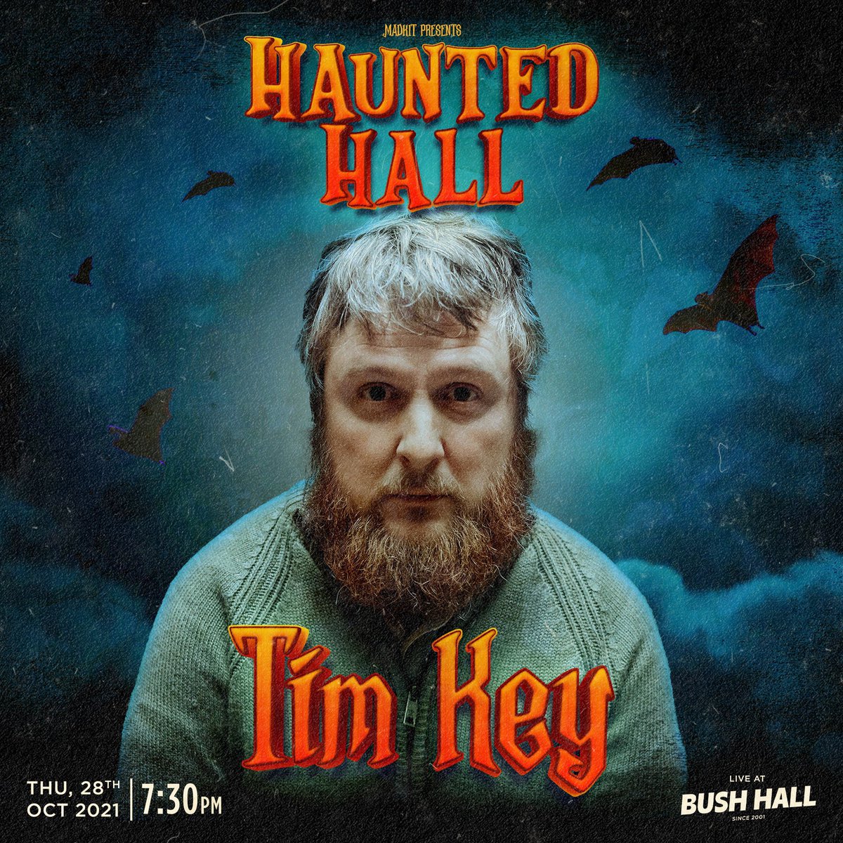 madeleinebye333's tweet photo. DONT FORGET THIS HELLL OF A HALLOWEEN NIGHT IS HAPPENING NEXT THURSDAY! @Bushhallmusic 

make sure to get tix quick if you want to come! 

Produced by myself &amp; @KittyWordsworth

ft 
@timkeyperson
@jordbrookes
@sikisacomedy
@siblings_comedy
@TomGlitter
@Talldarkfriend
@abcelya https://t.co/DVh5pZuC0c