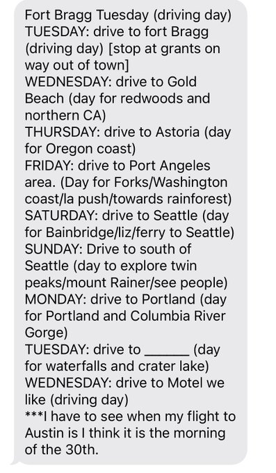 On the road again!  If you&rsquo;re on this route and want to collab, HMU https://t.co/0TpTvcNfqn