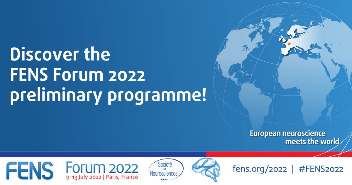 🎓 #FENS2022 Preliminary Programme Online!
👉 Explore the FENS Forum 2022 scientific programme, covering all #neuroscience domains in modern #brain research from basic to translational research.
👉Stay tuned for additional updates! - forum.fens.org/plenary-and-sp…
@SocNeuro_Tweets
