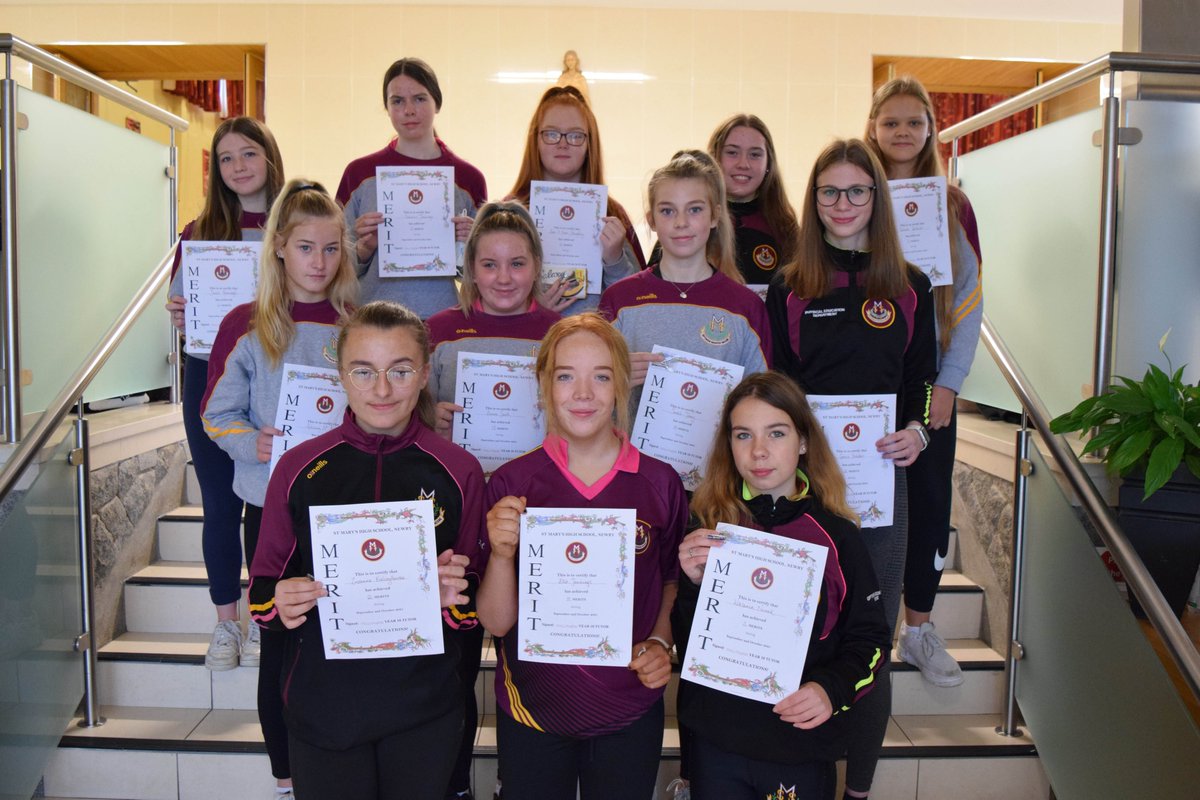 StMarysHSNewry's tweet photo. Congratulations to all our Year 10 students who received certificates and badges for receiving the most merits throughout September and October. https://t.co/UUTsUyCwRa