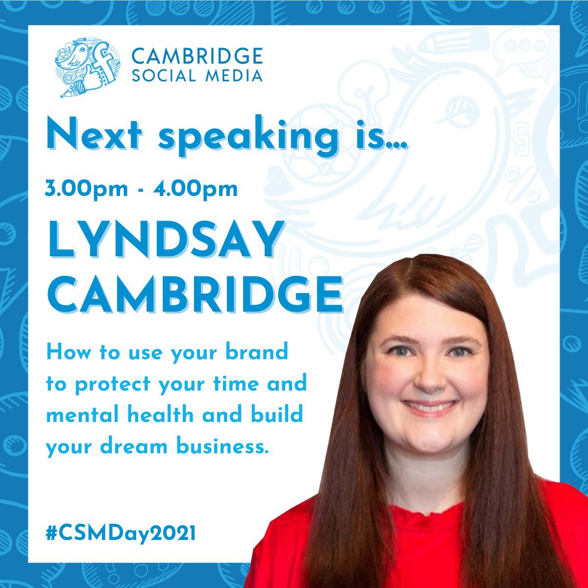 “Remember: You can just decide to do things differently!” — Lyndsay

What a wonderful final slide and inspiring talk with the takeaway of being true to yourself and making changes when things aren’t ok.

Thank you <a href="/LyndzCambridge/">Lyndsay Cambridge</a> (from <a href="/Jammy_Digital/">Jammy Digital</a>) #CSMDay2021 ❤️