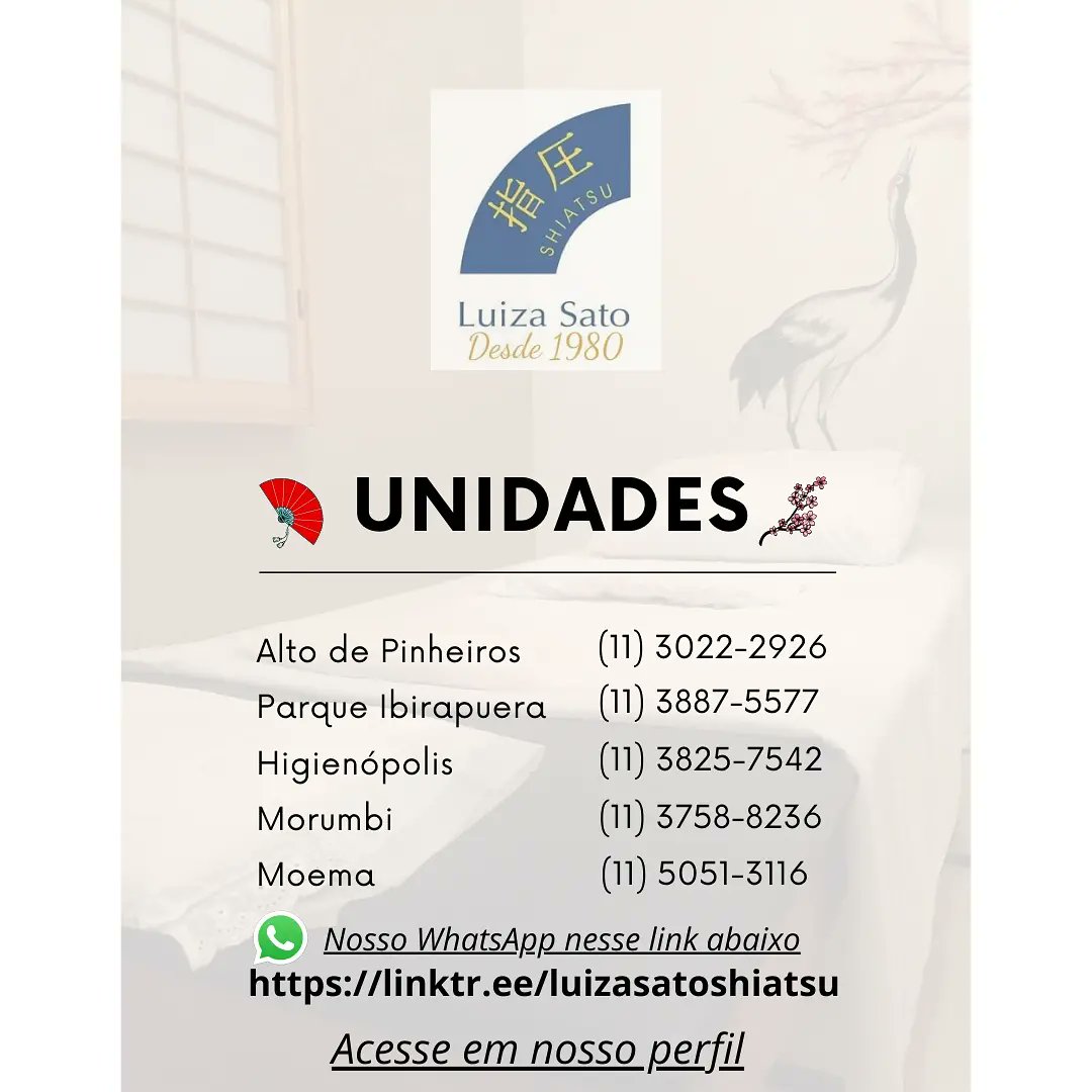 LS_SHIATSU's tweet photo. Bom dia venha relaxar conosco em nossas unidades. #luizasatoshiatsu #shiatsu #massagemsp https://t.co/sexZDuTTKk