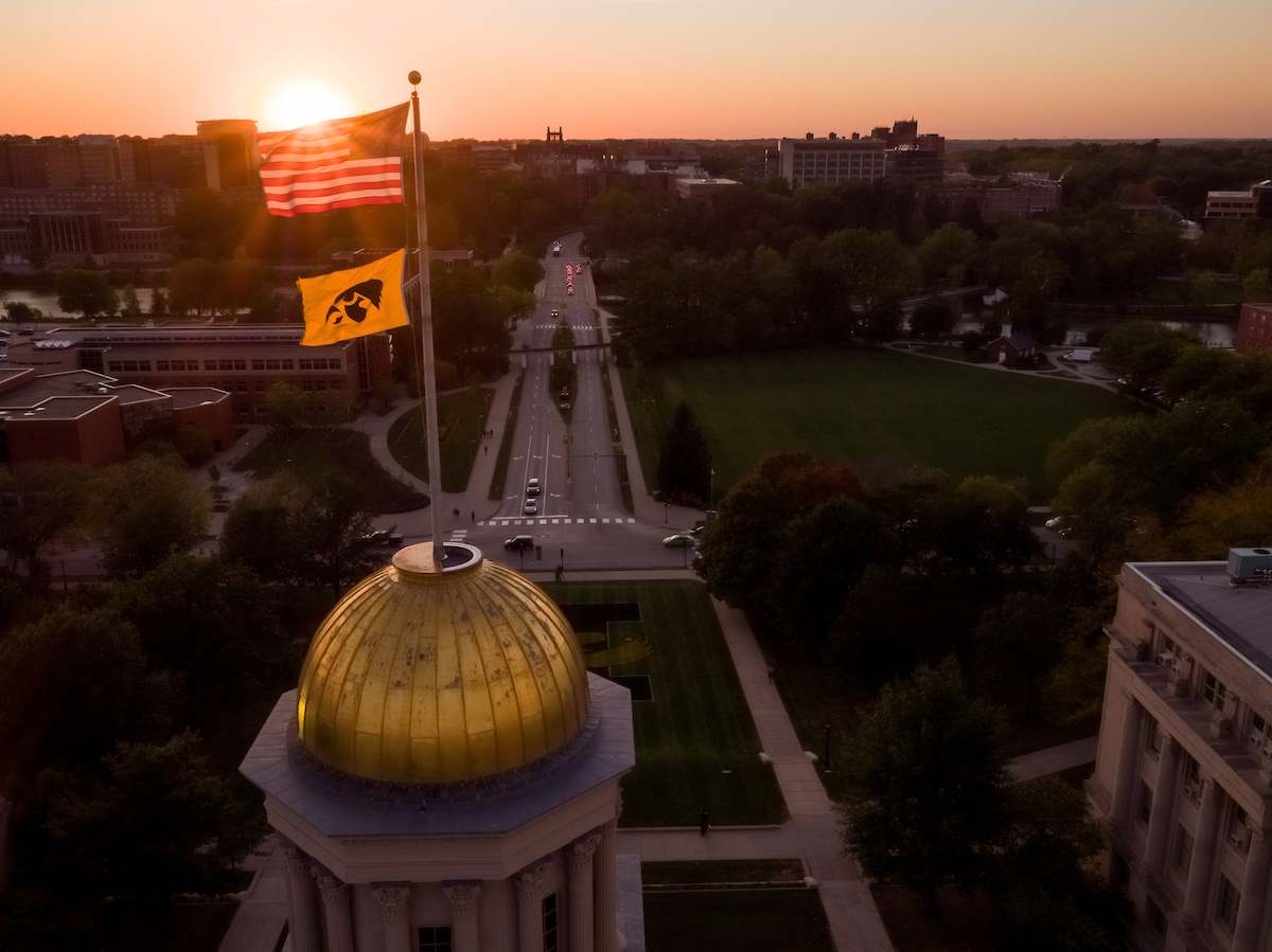 University of Iowa tweet media