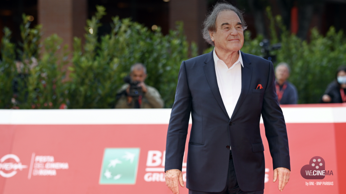 WeCinema's tweet photo. Due opere di e con #OliverStone al #RomaFF16.
“JFK – #DestinyBetrayed” serie diretta dal regista sull’assassinio del Presidente #Kennedy, e “QAZAQ – #HistoryOfTheGoldenMan”, diretta da Igor Lopatonok in cui Stone intervista N. Nazarbayev, il 1° Presidente del Kazakistan. https://t.co/OhHYy8AgE5
