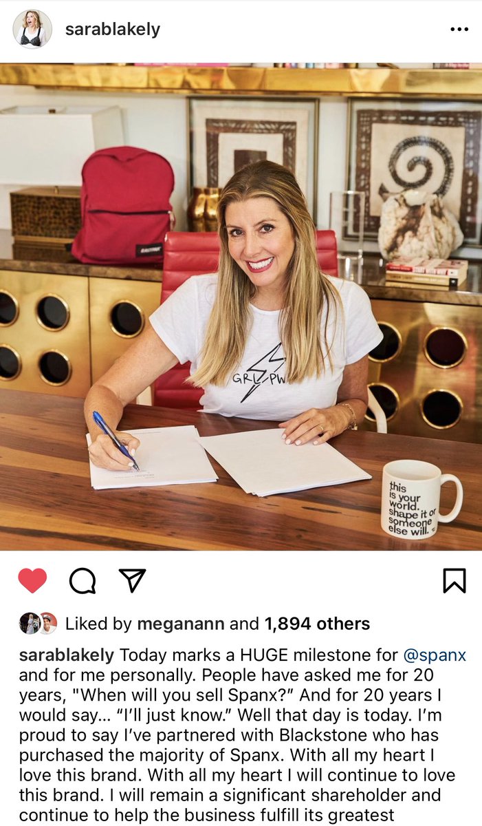 Another big exit for Atlanta. Congrats <a href="/SPANX/">SPANX</a>