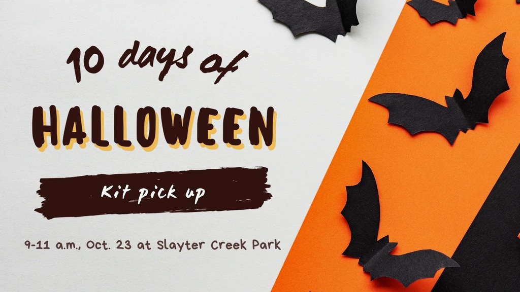 CityofAnna's tweet photo. https://t.co/zzBbK0Gn2J Neighborhood Services Coordinator Olivia Demings reveals the 3 crafts included in the kit for the 10 Days of Halloween activities. Also included but not shown in the video are materials for the "Spook your Neighbor" project. https://t.co/aJBgzUKEyw