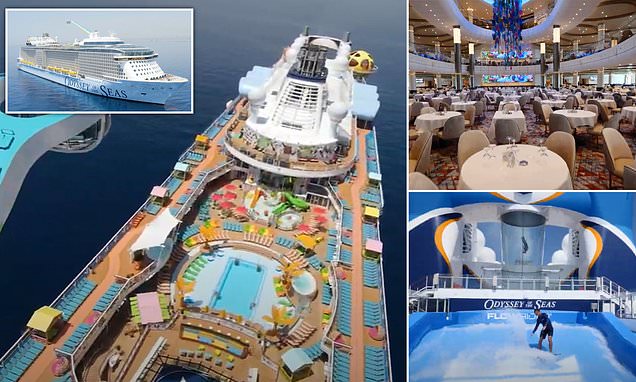 CompareCarHire1's tweet photo. Watch: Eye-popping hyperlapse POV video tour of Royal Caribbean's new mega-ship Odyssey of the Seas https://t.co/1ArSdLAeDx https://t.co/Mp6wYnVUOJ