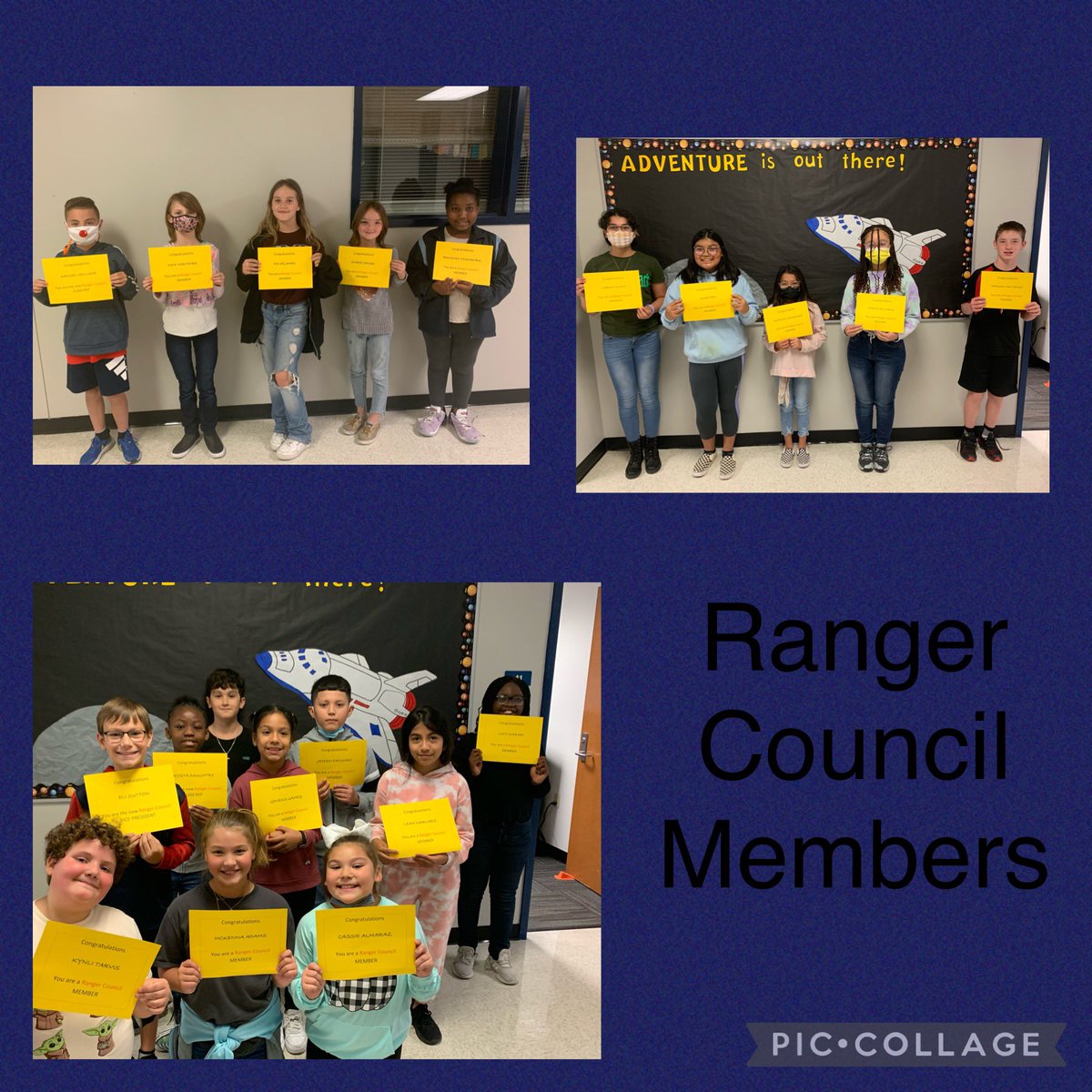 hnicholek's tweet photo. So excited for our new Ranger Council!! Ready for these young minds to impact the world around them! https://t.co/sXCpVrf65v