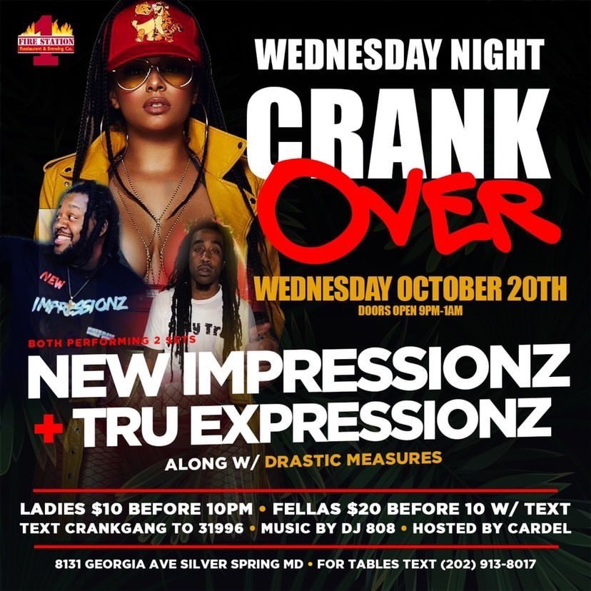TONIGHT !!! <a href="/NEWIMPRESSIONZ/">New Impressionz Band</a> X #TruExpressionz Both 2 Sets Tonight With DMB @ Fire Station 1 | 9p-1:30a |  Ladies $10 B4 10PM | Fellas $20 B4 10pm