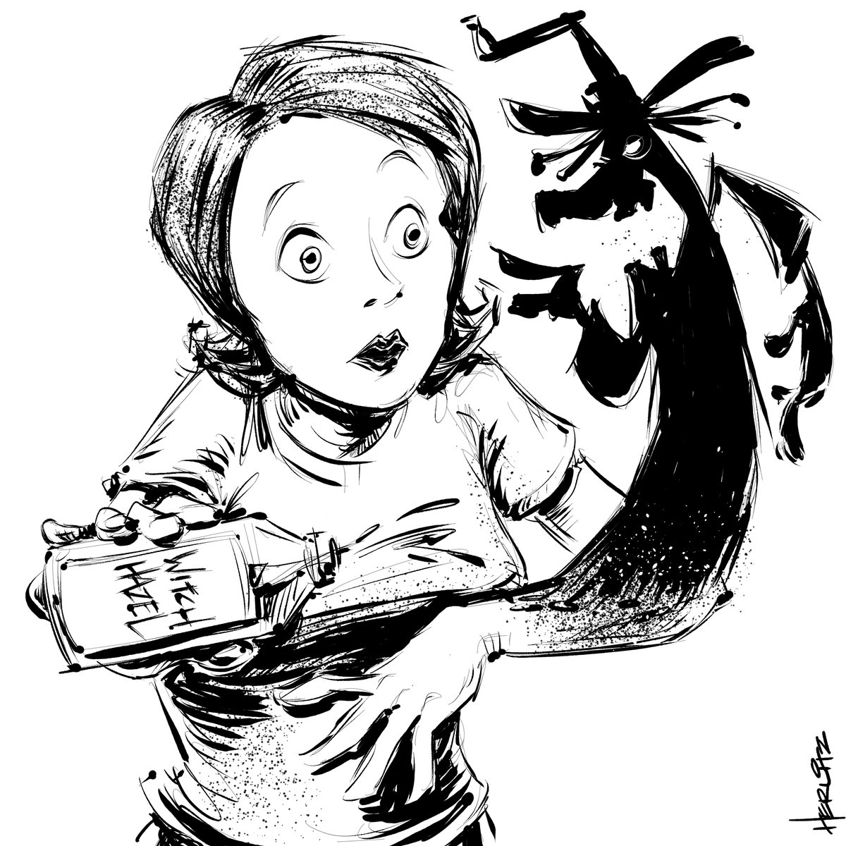 VolumeChicago's tweet photo. Inktober 20/31 | Sprout
.
.
.
#inktober #inktober2021 #clipstudiopaint #ink #inking #cartoon #cartooning #characterdesign #sketch #illustration #conceptart #digitalart #digitalillustration #digitaldrawing #witch #witchhazel #sprout #surface #microsoft #clipstudio https://t.co/Dt8ywkuqRv