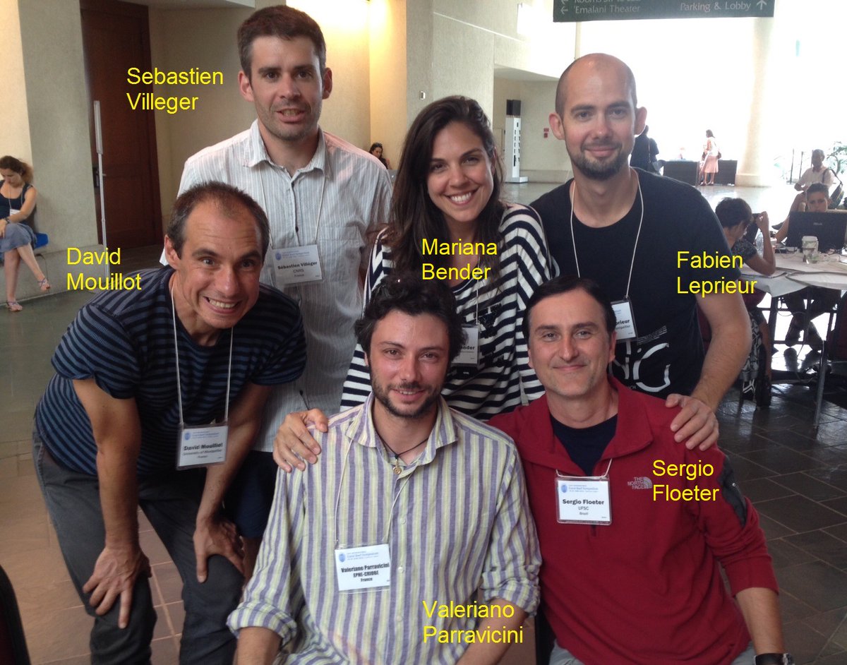 ReeFishNews's tweet photo. Sometimes manuscripts take ages to be published ICRS Poster 2012 - Proc B 2021

We were a nice and smily gang of junior (pre-senior) authors during analyses and now a decrepitated and boring group of seniors at publication outcome

Hope the next one will come before retirement! https://t.co/zPCKD3Ru0v