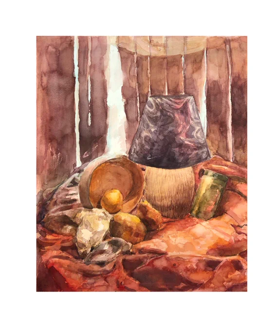 Untitled- Watercolor still life 