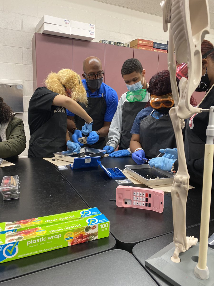 DenisePurvis10's tweet photo. Dissection of the cow’s eyes to look at the structure of the eye. Had to take a moment to share yet another experience in Biomed Science here @WestoverHS Thanks @Black2Afaraka @cte_ccs https://t.co/O5LXC55GSc