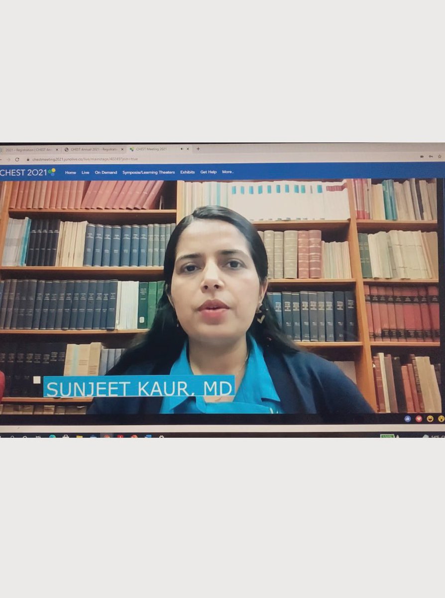 Sunjeet Kaur (@sunjeet_kaur) on Twitter photo It was great experience presenting our research at #CHEST2021. Thank you <a href="/auckley_dennis/">Dennis Auckley</a> for being wonderful mentor. Thank you to my program faculty and colleagues for support @ted_w61 @supergirlvk <a href="/zshaman/">Ziad Shaman</a> <a href="/ZahraZia6/">Zahra Zia</a> <a href="/ElizabethVergh1/">Elizabeth Verghese</a> <a href="/Faizakhalid24/">Faiza Khalid</a> <a href="/accpchest/">CHEST</a> It was great experience presenting our research at #CHEST2021. Thank you <a href="/auckley_dennis/">Dennis Auckley</a> for being wonderful mentor. Thank you to my program faculty and colleagues for support @ted_w61 @supergirlvk <a href="/zshaman/">Ziad Shaman</a> <a href="/ZahraZia6/">Zahra Zia</a> <a href="/ElizabethVergh1/">Elizabeth Verghese</a> <a href="/Faizakhalid24/">Faiza Khalid</a> <a href="/accpchest/">CHEST</a>