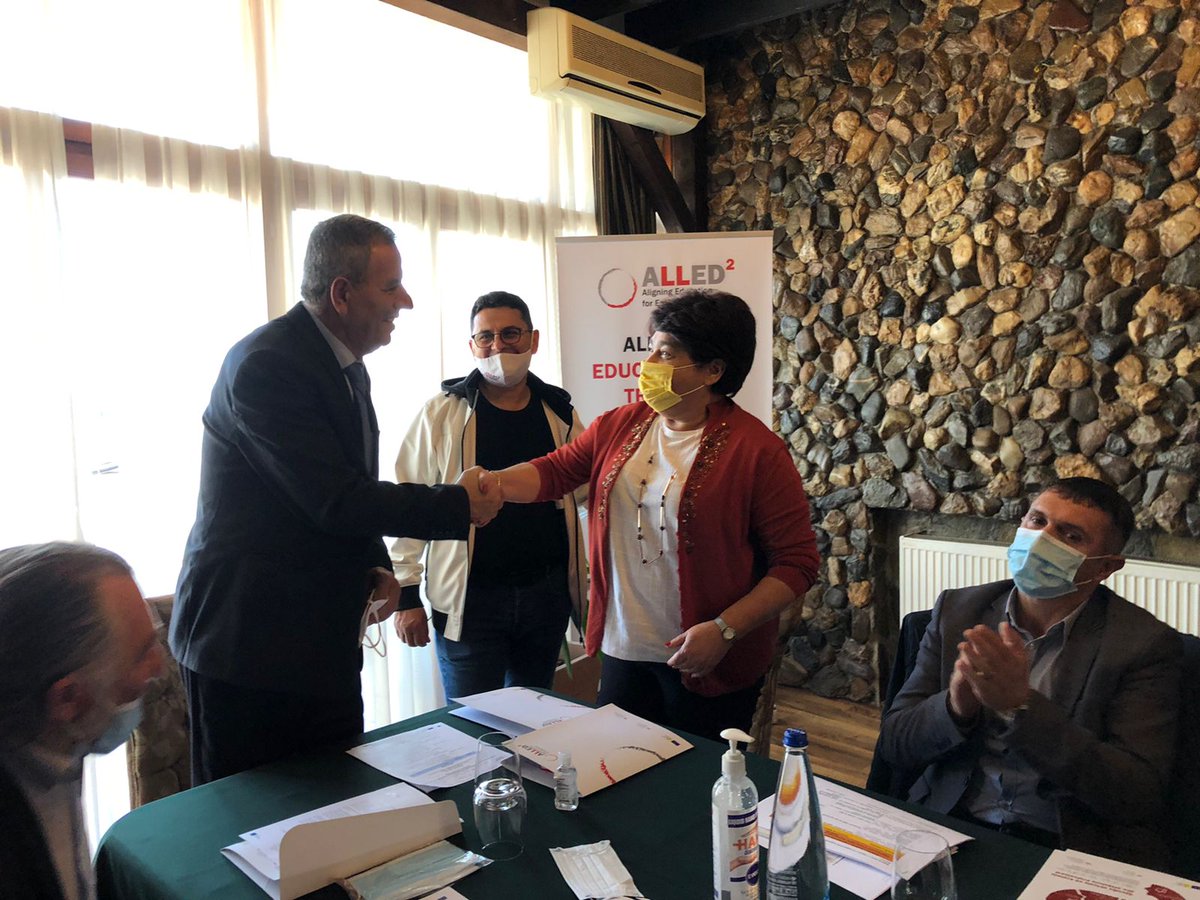 alled_2's tweet photo. "It is on days like this, when being able to support &amp; train the Quality Assurance coordinators in Correction Centers, makes the entire #ALLED2 team feel like champions", said the team leader Ms. @efkaheder during the closing of the 2nd day of training!
#CooperationLeadsToSuccess https://t.co/dos77tsmBe