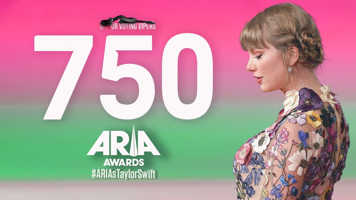 taylorvipers's tweet photo. 🚨🚨🚨MASS VOTING HOUR🚨🚨🚨

3RD TARGET: 750 RETWEETS &amp; REPLIES

Let’s go besties! I vote #ARIAsTaylorSwift https://t.co/OqF0bUTAKn