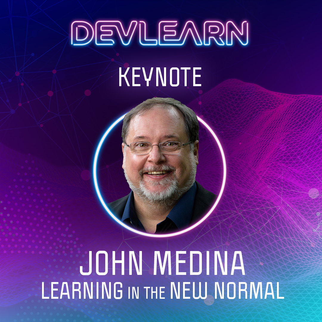 Guess what, <a href="/devlearn/">DevLearn</a>! The first keynote, John Media, hits the stage in 30 minutes! Don't miss this fascinating session, sponsored by <a href="/sealworks/">Sealworks</a>, where you'll learn about the inner workings of the human brain during times of change! 🧠
#DevLearn #ShapingWhatsNext