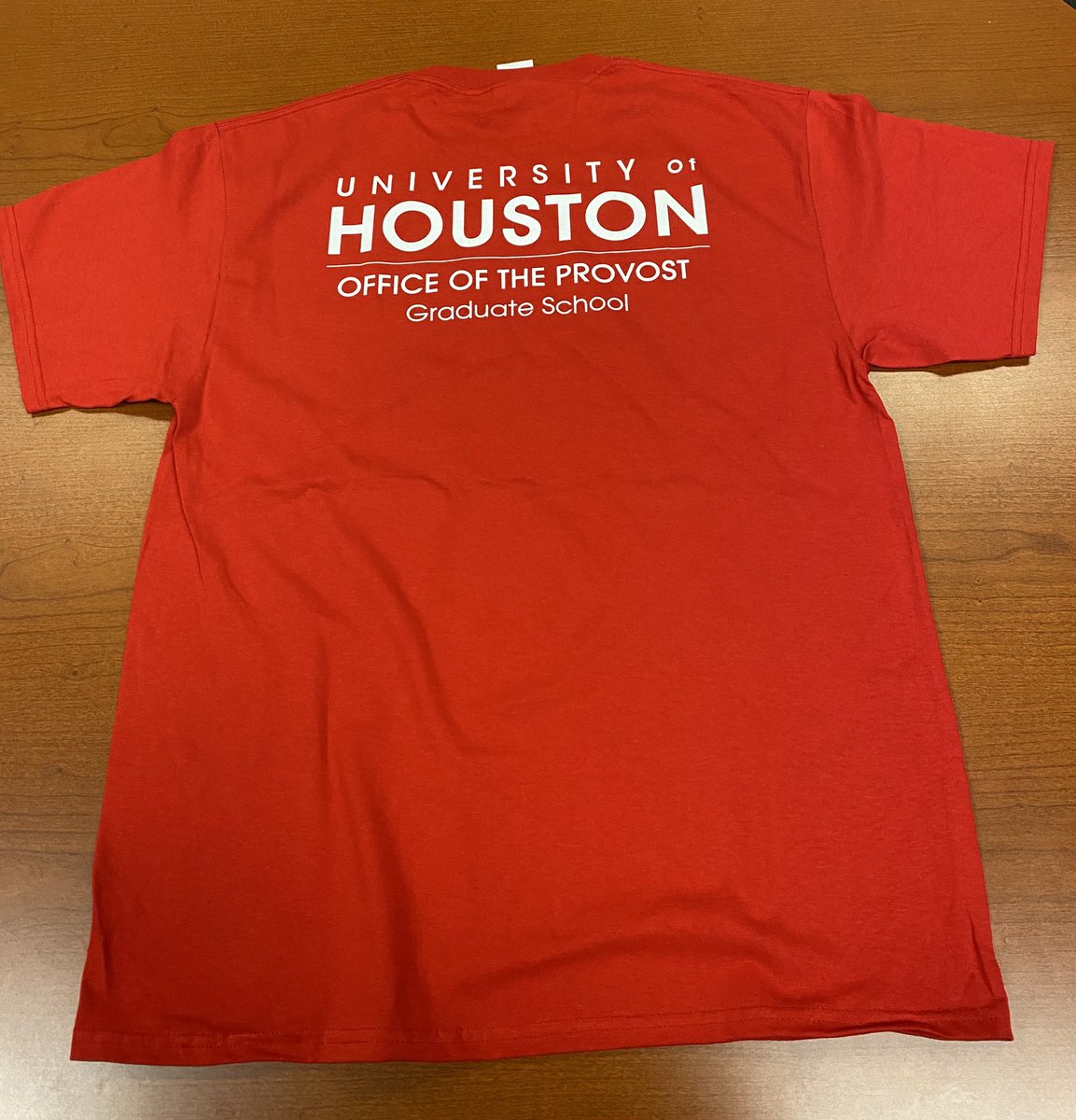 Hello Coogs 🐾

If you attended the orientation and received an email regarding a T-shirt pick-up, we have extended the deadline to pick up shirts to THIS Friday!! Come get your shirt and show your UH Pride ❤️🤍 #gocoogs❤️🐾