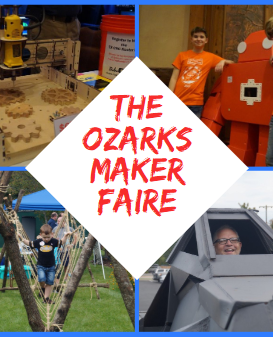 FallfortheOzark's tweet photo. This week one of the events is The Ozark Maker Faire also known as The Greatest Show, Tell, and Learn on Earth!
It will be on 10/23 from 10am-5pm at the Ozark Empire Fairground.
#Fallidays #SGFfall #FallintheOzarks #FallfortheOzarks #SGF #Springfield #Ozarks #MakerFaire https://t.co/EIBZzVt3zp