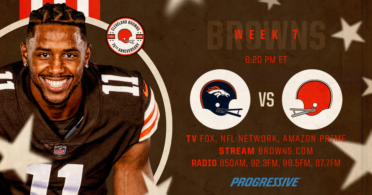 Cleveland Browns on X: 'Back to the best fans tomorrow for primetime!   / X