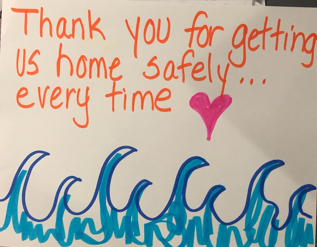 jwhittenbergK5's tweet photo. Children and families in the San Juan Islands are showing their love for @wsferries. ❤️⛴️
The ferry system is experiencing a worker shortage and route cancellations.
As they say in island life... you live and die by the ferries. https://t.co/UzH52M2Qm6