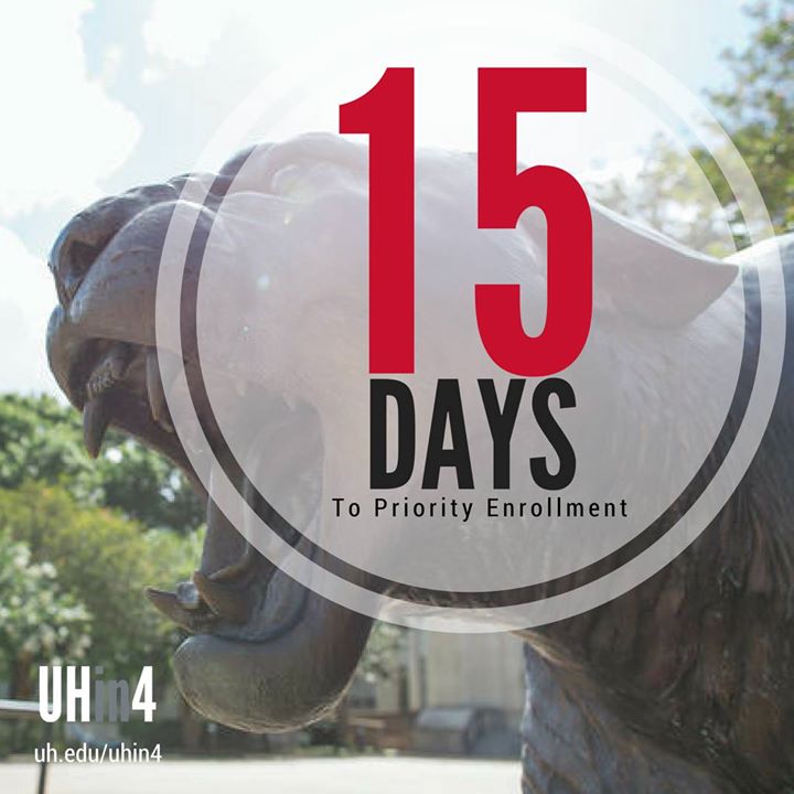 _UHin4's tweet photo. Get Enrollment Ready! Review the Priority Enrollment Checklist: 

https://t.co/AIZwJYD64O https://t.co/63NGCCZssI