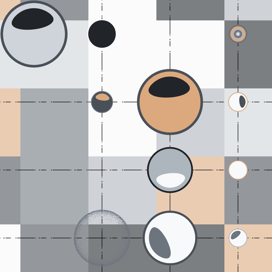 twonerdsmakeart's tweet photo. Something about a monochromatic color palette with one complementary color added that's soooooo satisfying.

#genartclub #creativecoding #codeart #artwork #openseaart https://t.co/HYO9hzBIU9